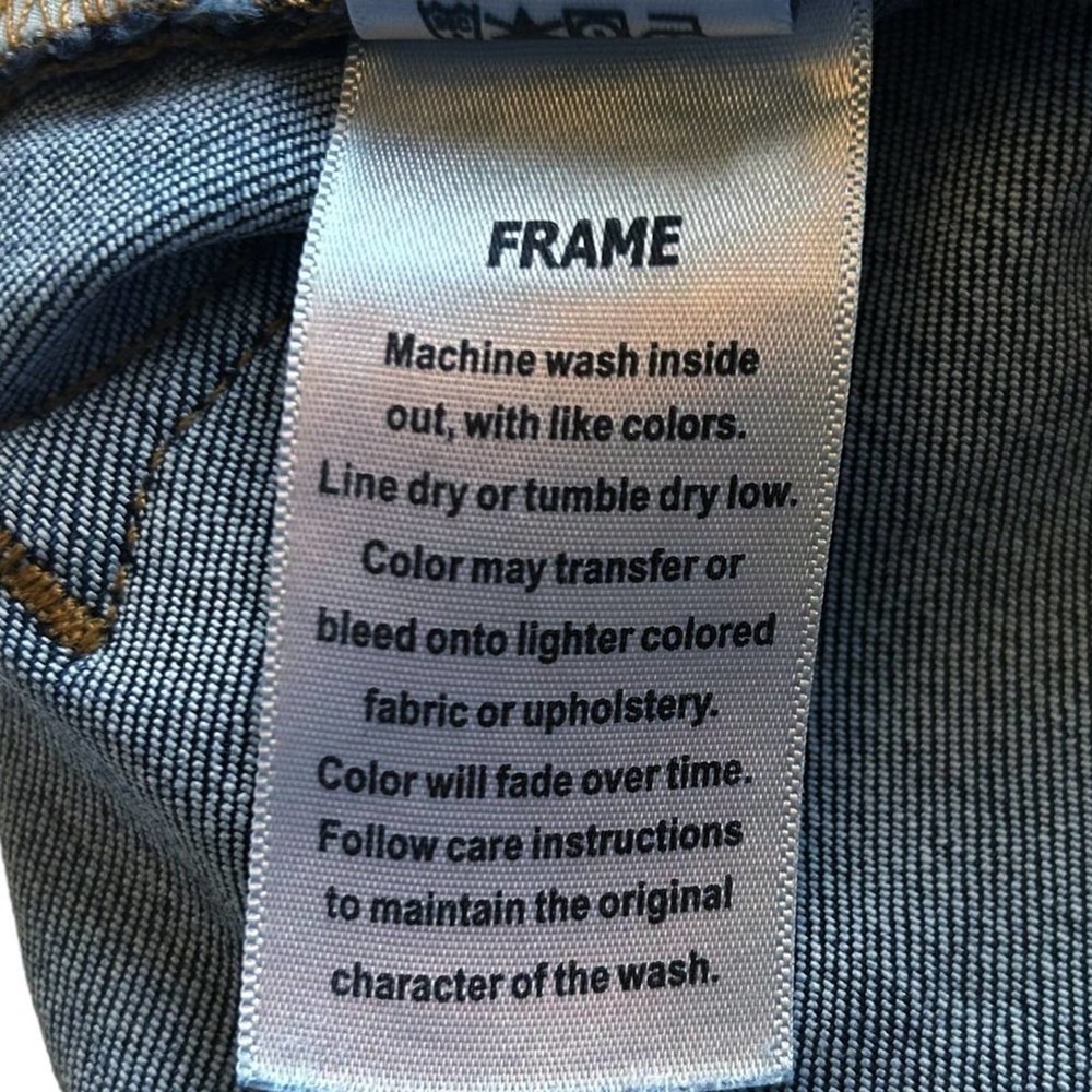 FRAME Le High Skinny Harvard Wash Jeans 26 - Picture 9 of 16